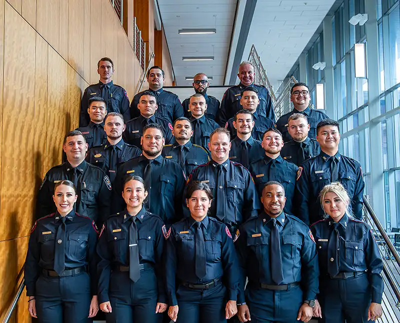 Lone Star College law enforcement graduates prepare to work as local police officers